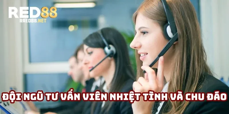 Đội ngũ tư vấn viên luôn chăm sóc khách hàng nhiệt tình và chu đáo