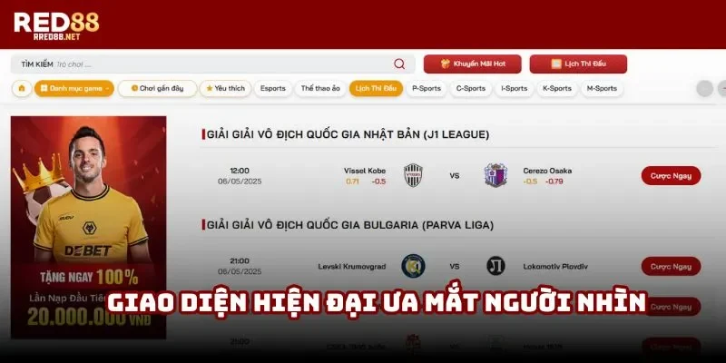 Giao diện hiện đại ưa mắt người nhìn Giao diện hiện đại ưa mắt người nhìn