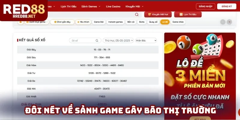 Đôi nét về sảnh game gây bão thị trường Đôi nét về sảnh game gây bão thị trường